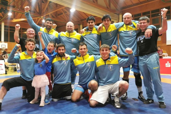 SV Siegfried Hallbergmoos-Goldach im Regionalliga-Einsatz.
